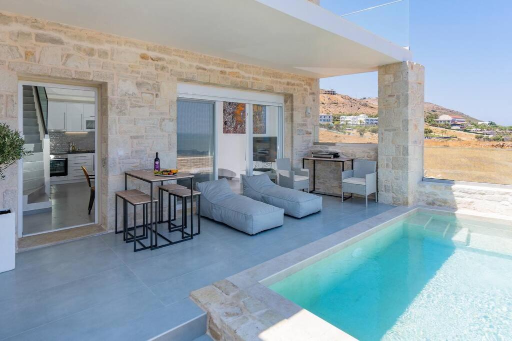 Sofia Suite, A Seafront Hideaway ! Panormos  Bagian luar foto