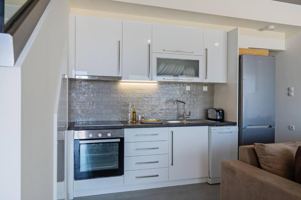 Sofia Suite, A Seafront Hideaway ! Panormos  Bagian luar foto