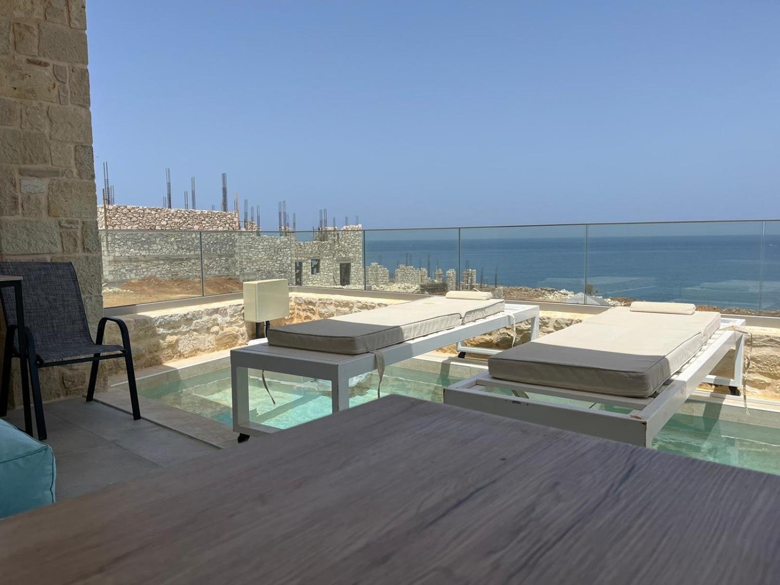 Sofia Suite, A Seafront Hideaway ! Panormos  Bagian luar foto
